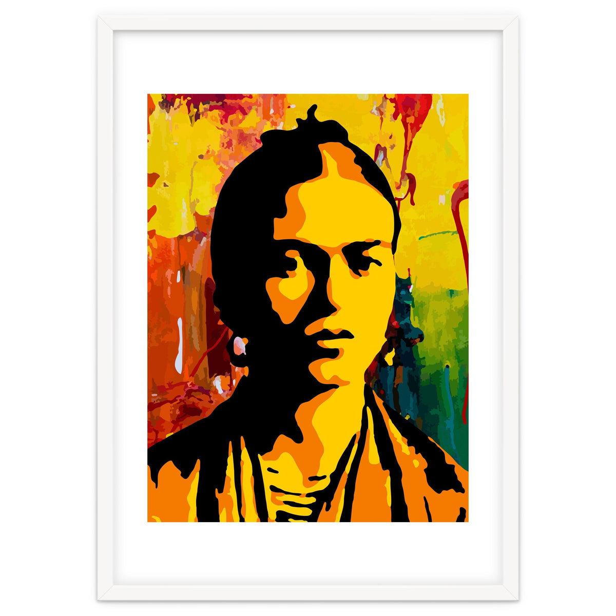 Frida Kahlo Abstract 2