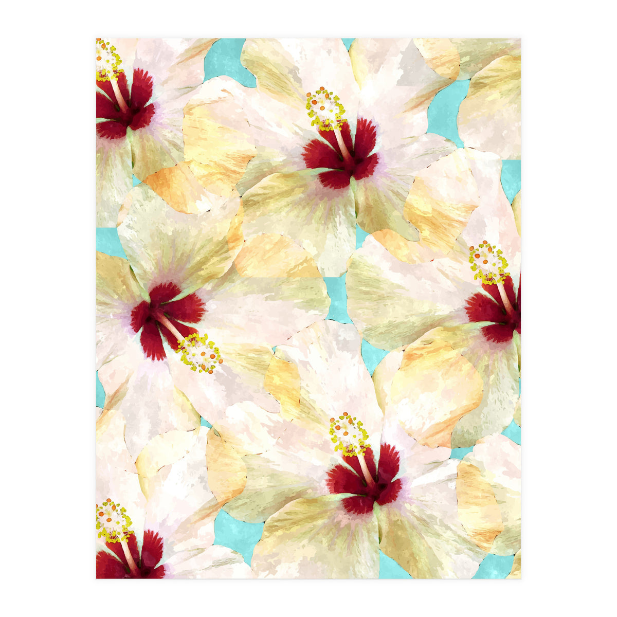 Hibiscus On Steroids (Print Only)