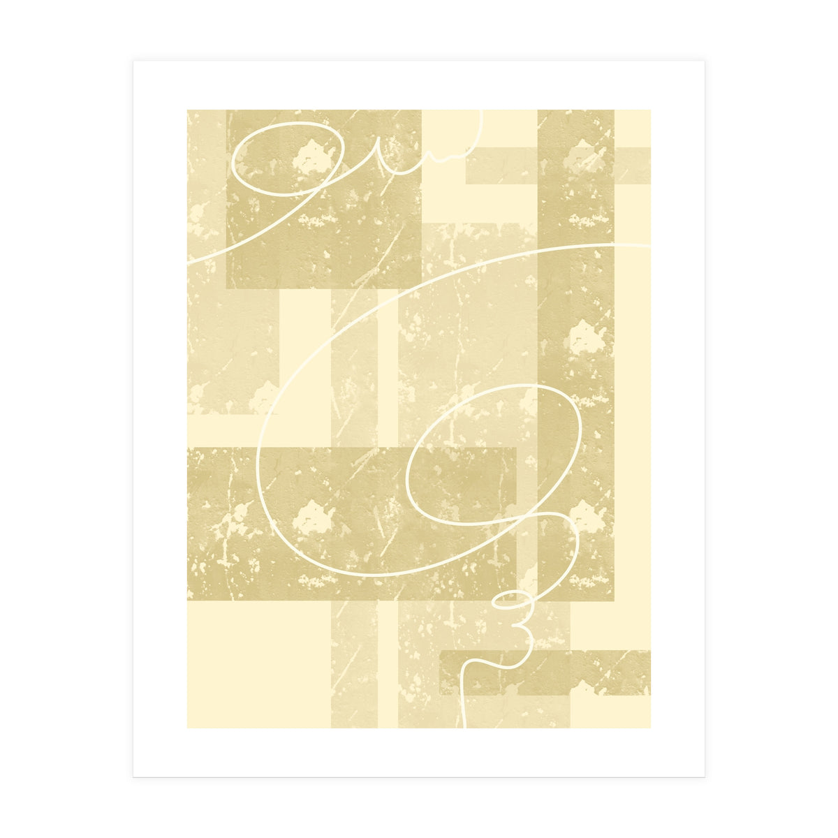 Contrast of Geometry and Lines (Print Only)