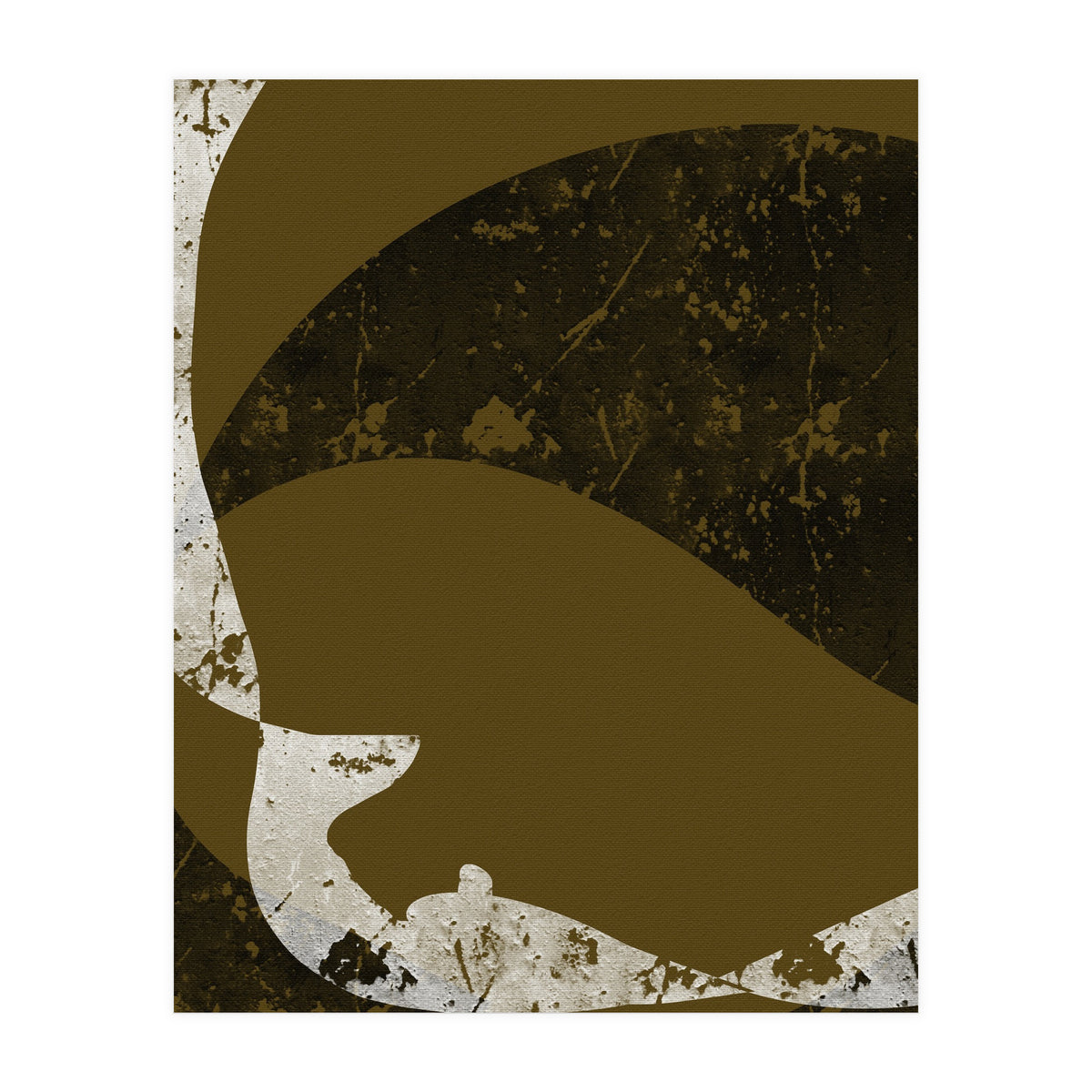 Black and White Rough Scratches (Print Only)