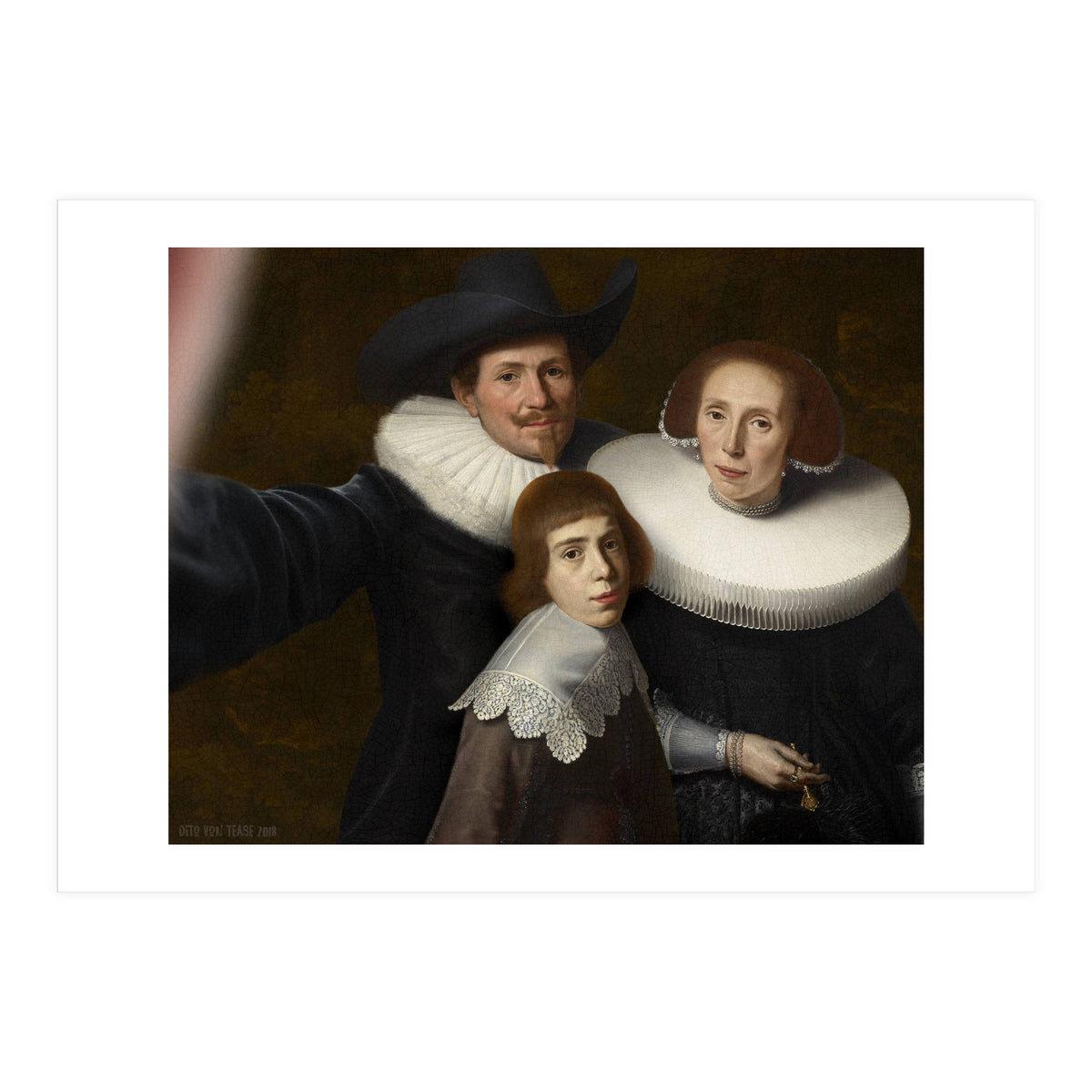 Dirck van Santvoort - Selfie (Print Only)