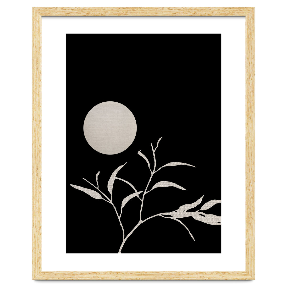 Moon & Leaf