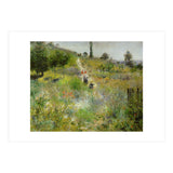 Chemin montant dans les hautes herbes. Oil on canvas (around 1875) 60 x 74 cm R. F. 2581. (Print Only) thumbnail