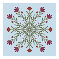 Floral Mandala  (Print Only)