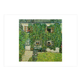 Forsthaus in Weissenbach am Attersee - Forestry house   in Weissenbach on Attersee-Lake,1912. (Print Only) thumbnail