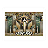 Golden Twenties Flair In Art Deco (Print Only) thumbnail