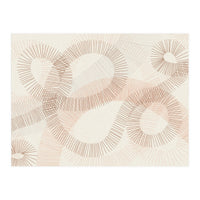 calming essentials Curved Lines  sand (Print Only)