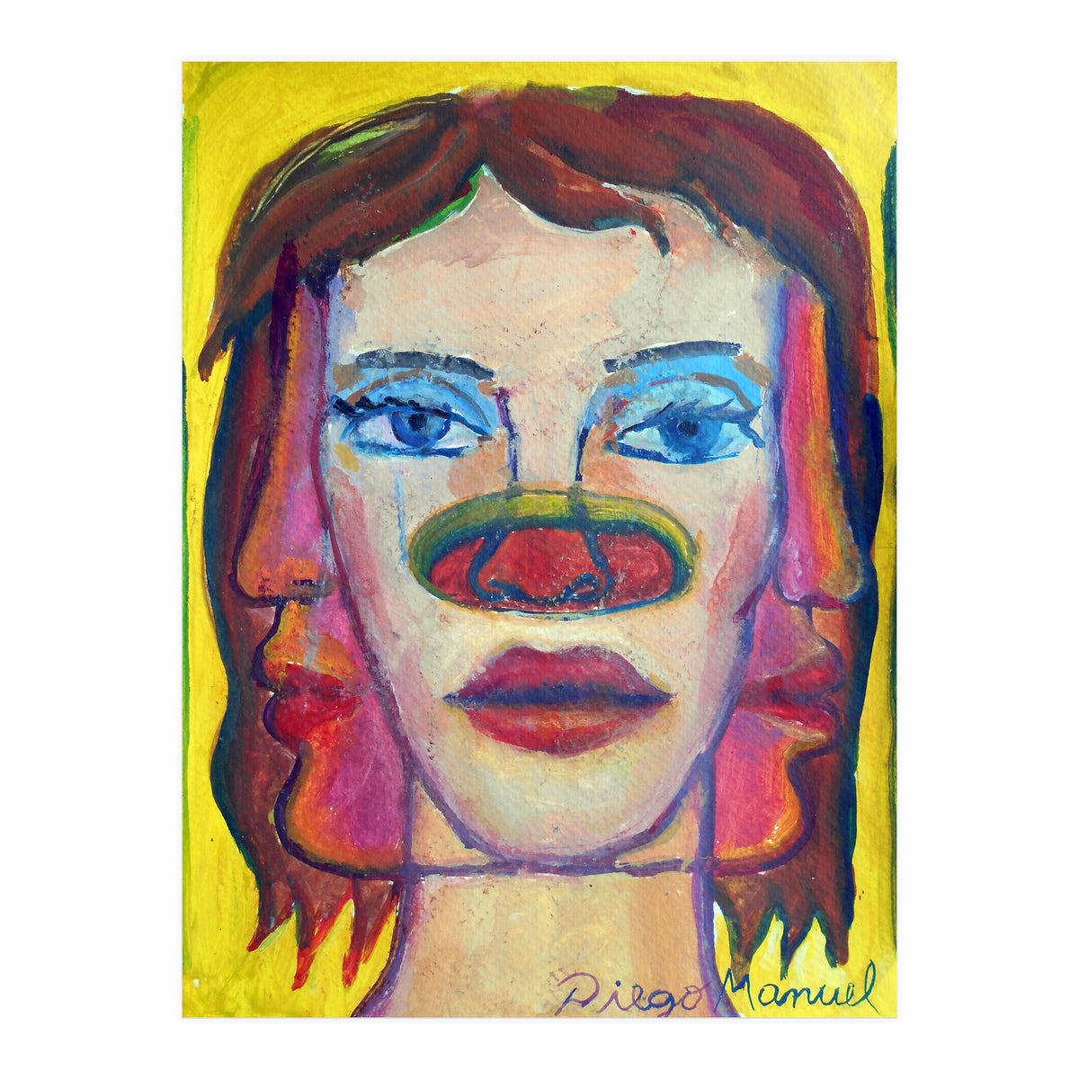 Cabeza De Mujer 16 (Print Only)