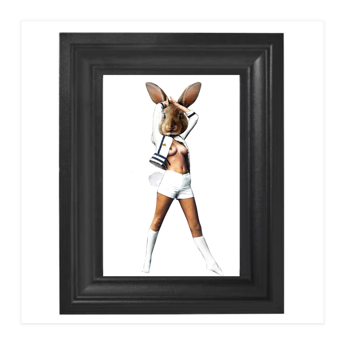 Playgirl - Print of Paper Collage (Print Only)