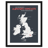 UK & Ireland Map of Alien First Contacts in Movies thumbnail