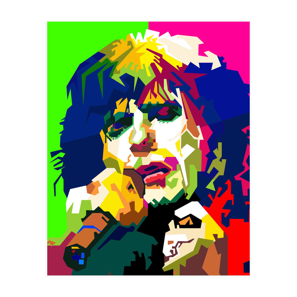 David Coverdale English Classic Rock WPAP (Print Only)