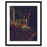 Dark Baroque Table still life moody still life oils thumbnail