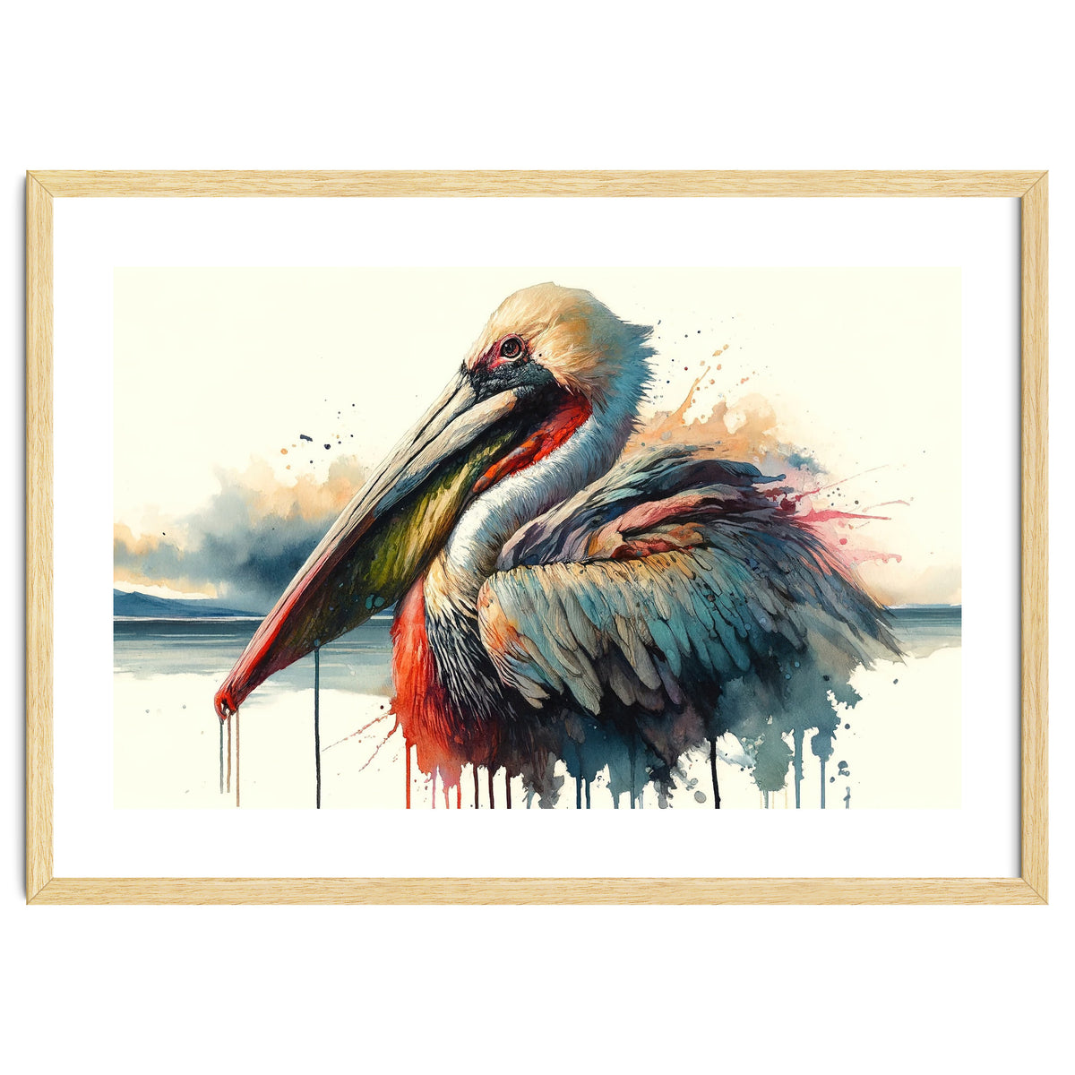Coastal Pelican Portrait