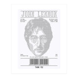 Receipt Art John Lennon Quotes  (Print Only) thumbnail