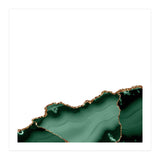 Emerald & Gold Agate Texture 10 (Print Only) thumbnail