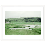 Pond and house in the middle of nowhere - Iceland thumbnail