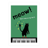 meow! - Dancing Cat (Print Only) thumbnail