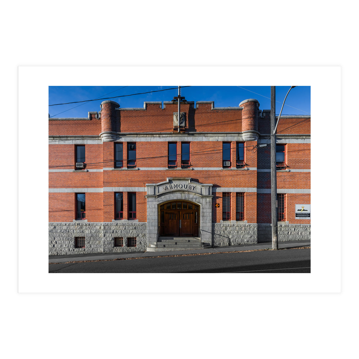 Thunder Bay Armoury No 2 Color Version (Print Only)