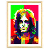 David Gilmour Pink Floyd Classic Rock Art WPAP thumbnail