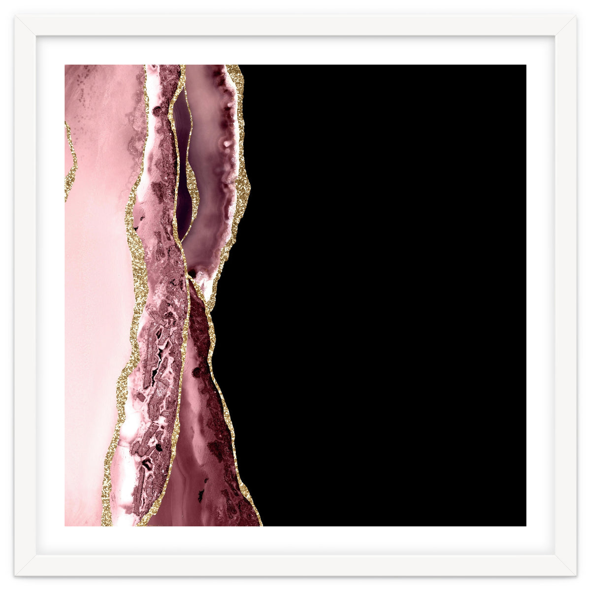 Blush & Gold Agate Texture 04