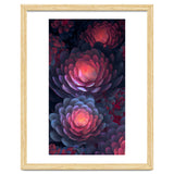 Ethereal Neon Blooms: Intricate 3D Floral Fractal Art thumbnail