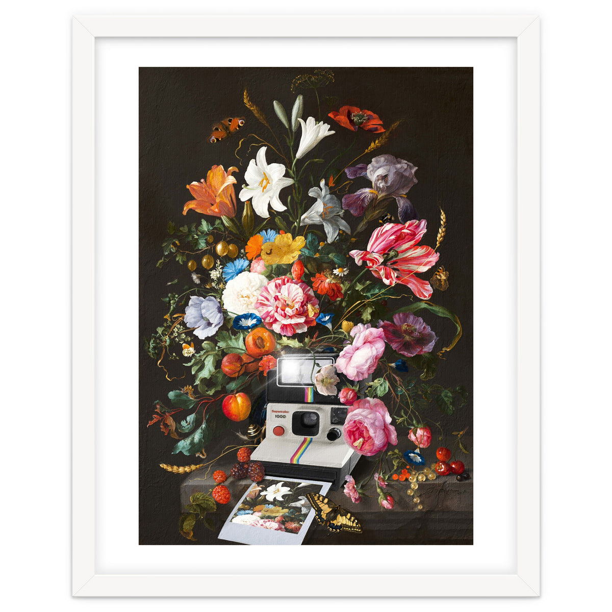 Floral Instant Photo