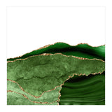 Green & Gold Agate Texture 28 (Print Only) thumbnail