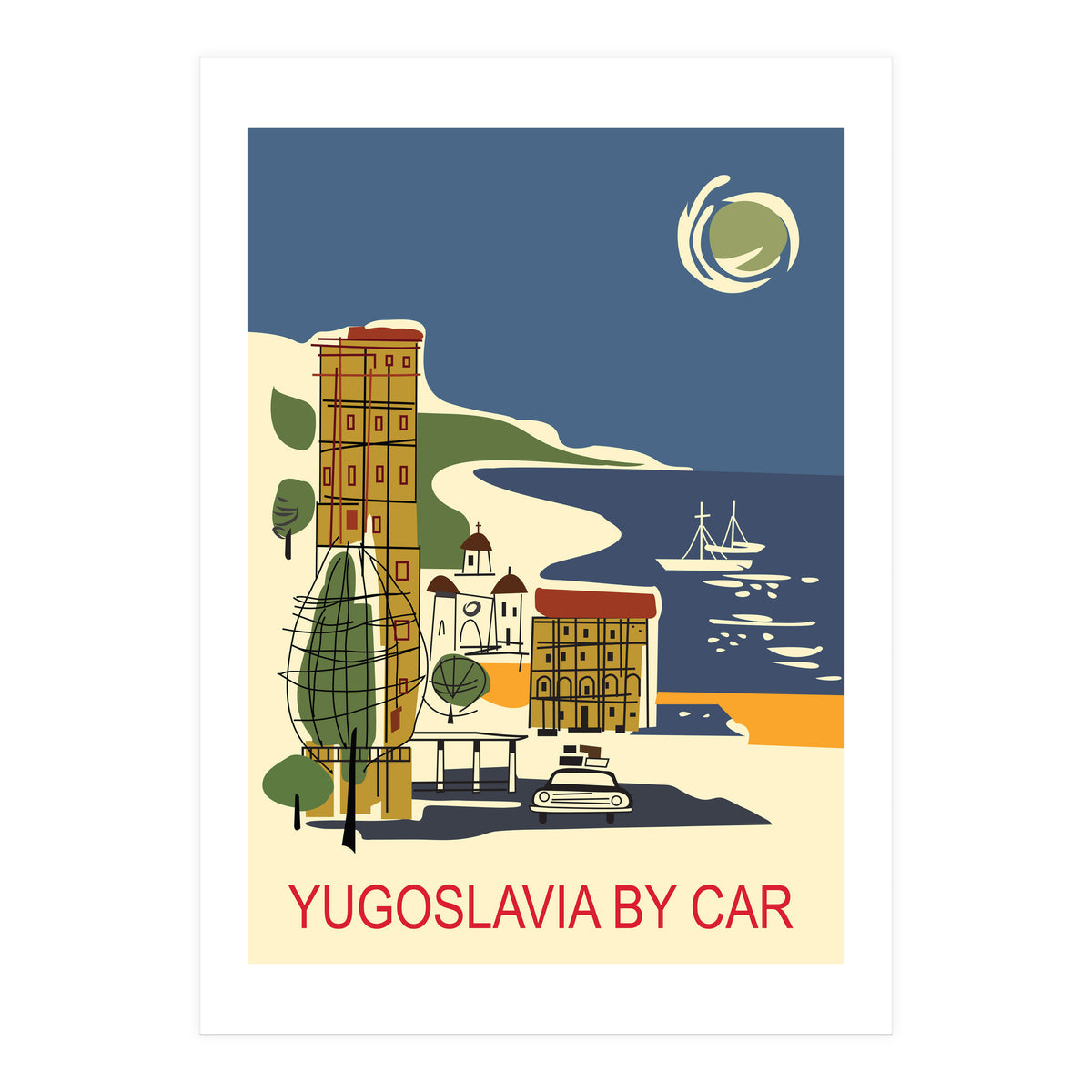 Yugoslavia By Car (Print Only)