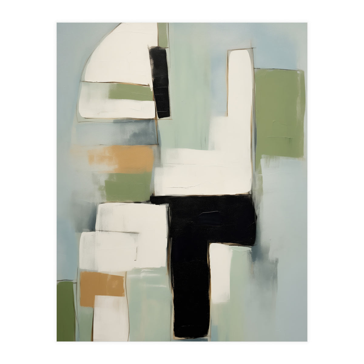 Modern Block Study 3 (Print Only)