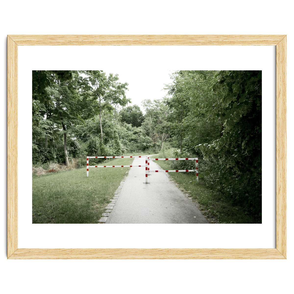 Entrance to the green park