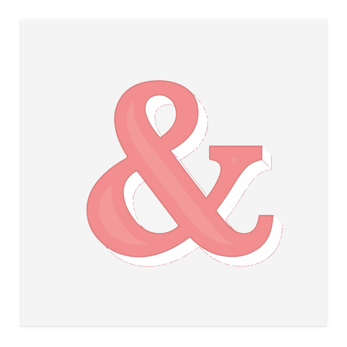 Just Ampersand (Print Only)
