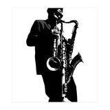 Rahsaan Roland Kirk Jazz Music Legend in Grayscale (Print Only) thumbnail