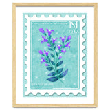 The Buckinghamshire Chiltern Gentian Postage Stamp thumbnail