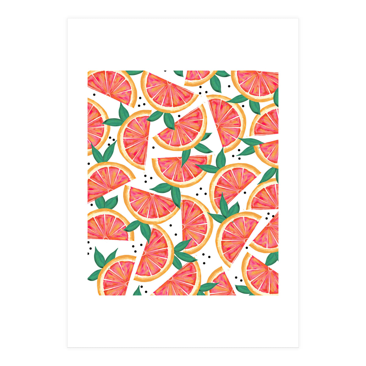 Citrus Surprise #society6 #decor #buyart (Print Only)