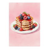 Berry Pancakes – Watercolor Breakfast Food (Print Only) thumbnail