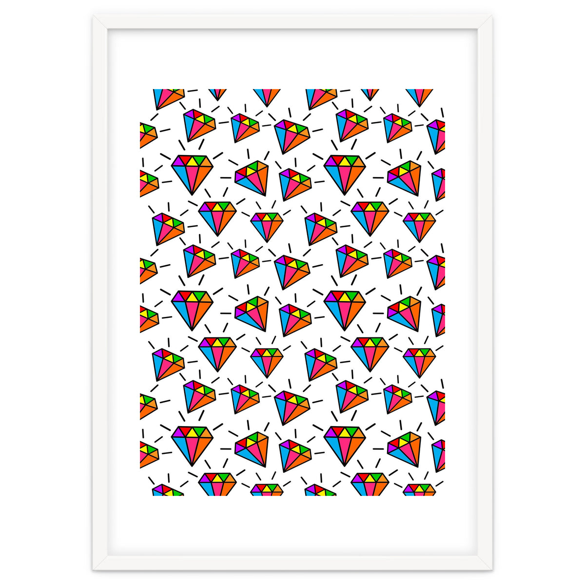 Cute diamonds pattern