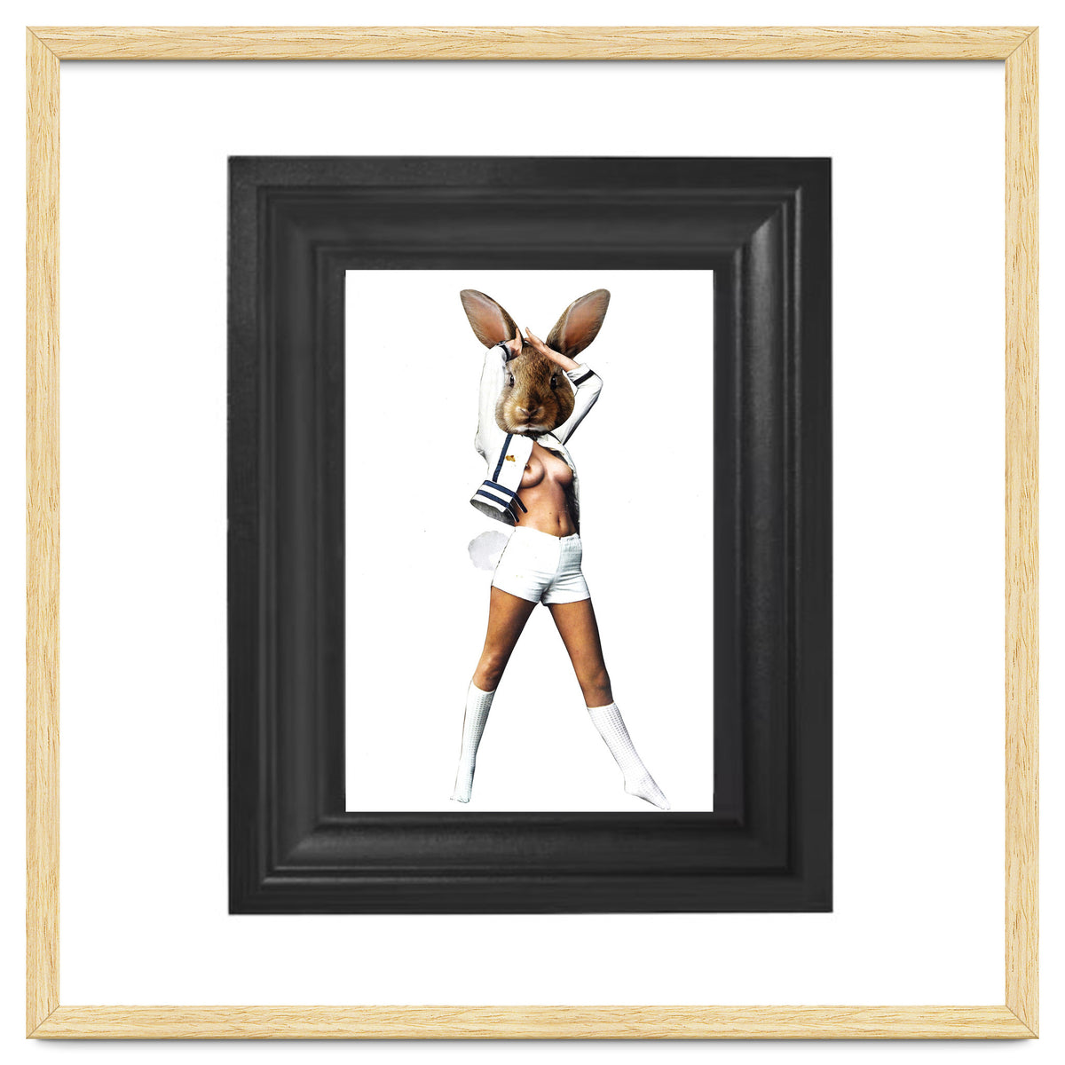 Playgirl - Print of Paper Collage