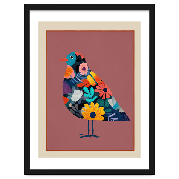 Floral Bird II