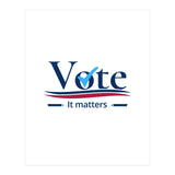 vote it matters - For elections (Print Only) thumbnail