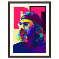 Mike Portnoy Drum Musician Pop Art WPAP