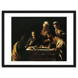 Caravaggio / 'Supper at Emmaus', 1606, Oil on canvas, 141 x 175 cm. JESUS. CRISTO RESUCITADO. thumbnail