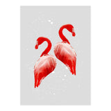 Flamingo Couple V1 (Print Only) thumbnail