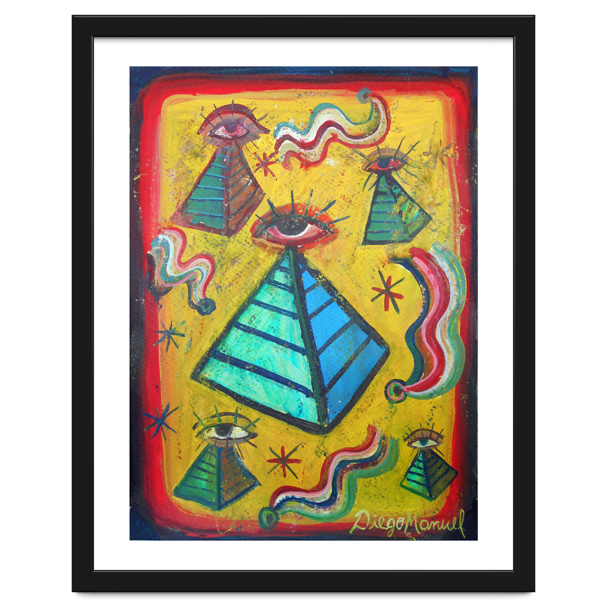 Piramides Ojos Y Cometas