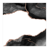 Black & Rose Gold Agate Texture 09 (Print Only) thumbnail