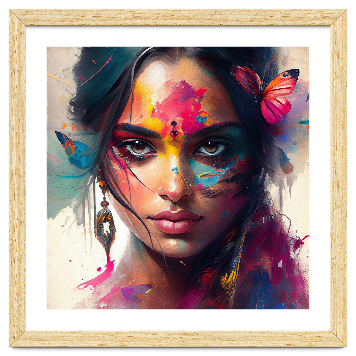 Festival Glow Hindu Portrait