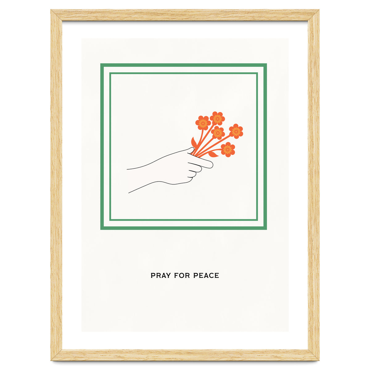 PRAY FOR PEACE - Botanical life