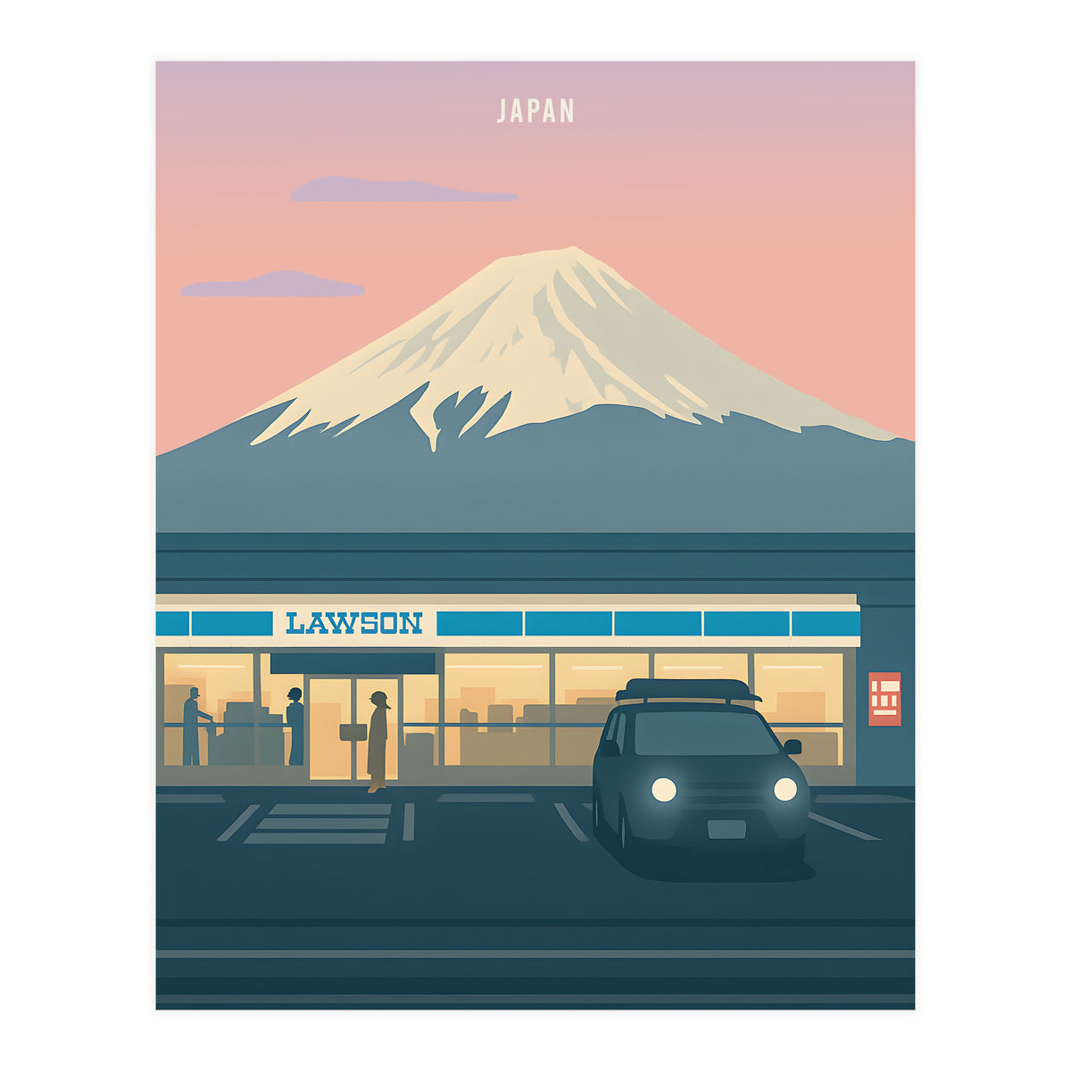 Mount Fuji Japan  (Print Only)