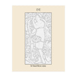 Eve – Sir Edward Burne–jones (ascii Art) (Print Only) thumbnail