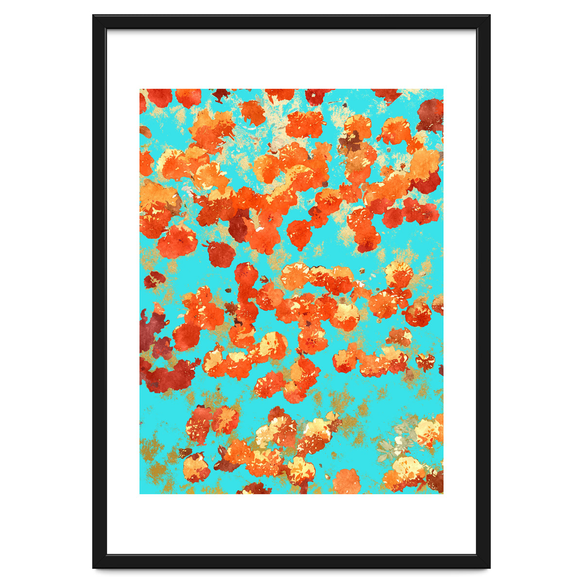 Teal Decor #society6