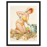 Beautiful Chubby Girl In The Garden thumbnail